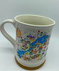 Disney Parks Caribbean Beach Resort Map Mickey Coffee Mug New