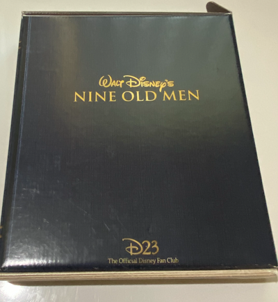 Disney D23 Nine Old Men Fan Club Exclusive Collector Box New with Box