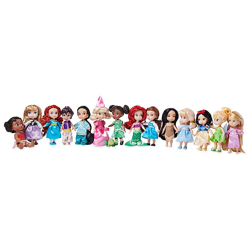 Disney Store Animators Collection Mini Doll Gift Set 5 New with Box I Love Characters