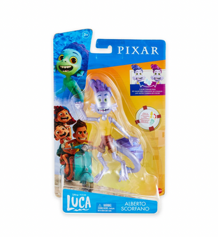Disney Pixar Luca Alberto Scorfano Color Changing Fins Figurine Toy New with Box