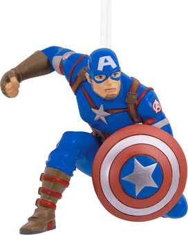 Hallmark Marvel Avengers Captain America Christmas Ornament New With Box