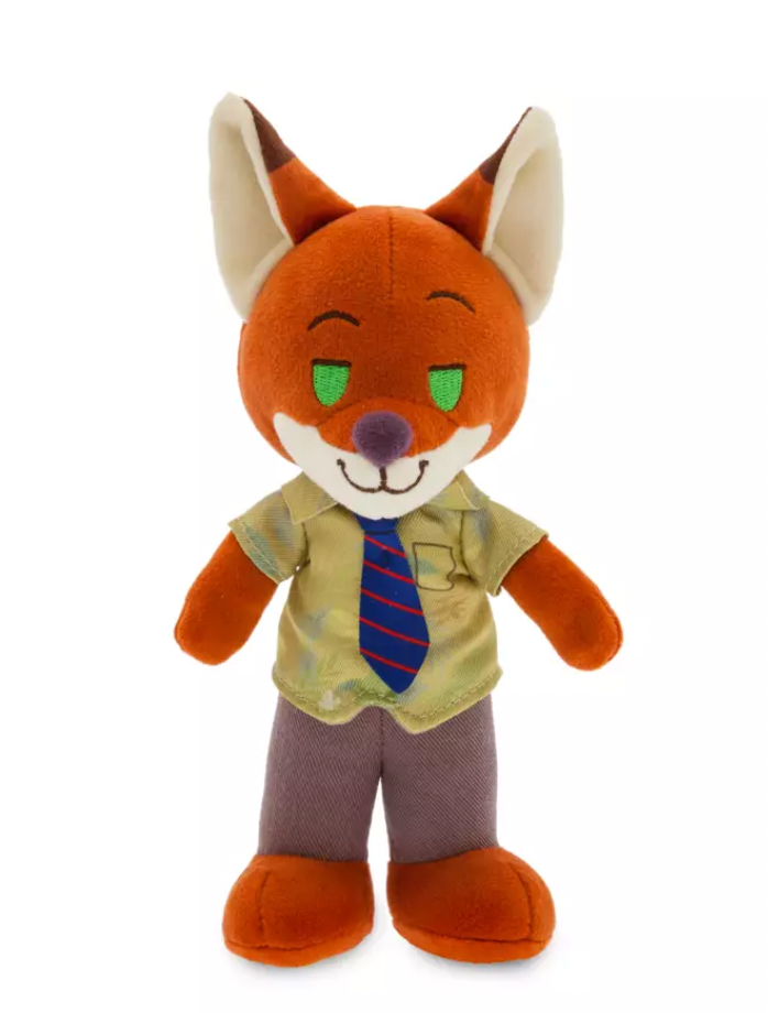 Disney NuiMOs Collection Nick Wilde Plush Zootopia Poseable Plush New with Tag