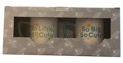 Disney Parks Shanghai Monsters Inc. Sulley and Mike So Little So Cute Mug Set