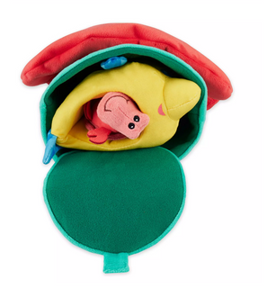 Disney The Little Mermaid Sebastian Flounder Ariel Nesting Plush Set New W Tag