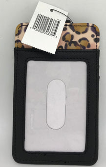 Disney Parks Minnie Mouse Animal Prints Credit Card Wallet New with Tags