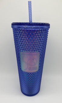 Disney WDW 50th Magical Celebration Starbucks 24oz Tumbler with Straw New