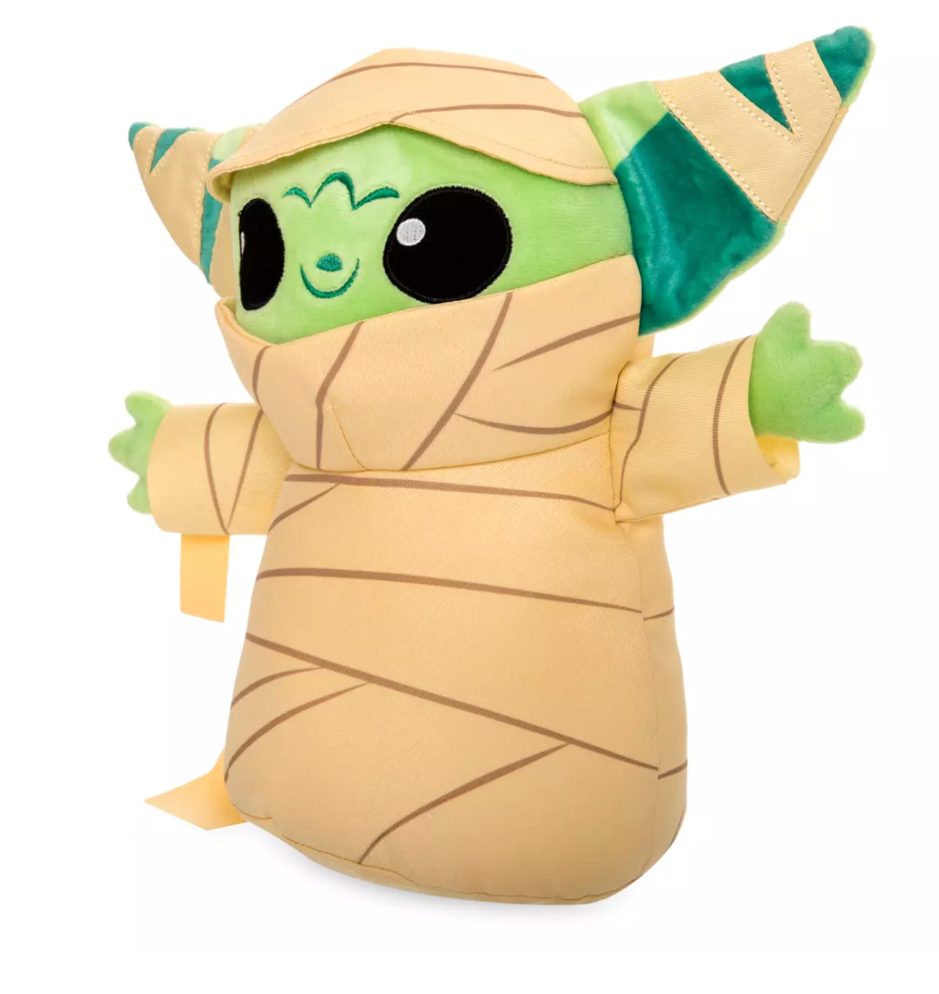 Disney Parks Star Wars The Mandalorian Grogu Halloween Mummy Small Plush New Tag