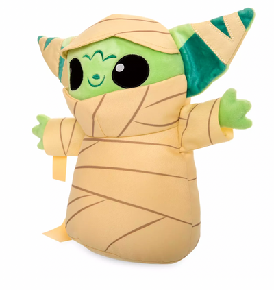 Disney Parks Star Wars The Mandalorian Grogu Halloween Mummy Small Plush New Tag