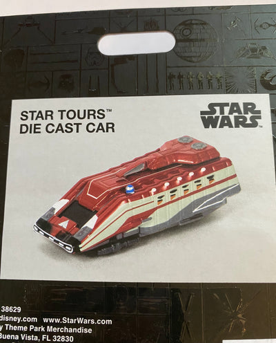 Disney Parks Star Wars Star Tours Die Cast Car New with Box