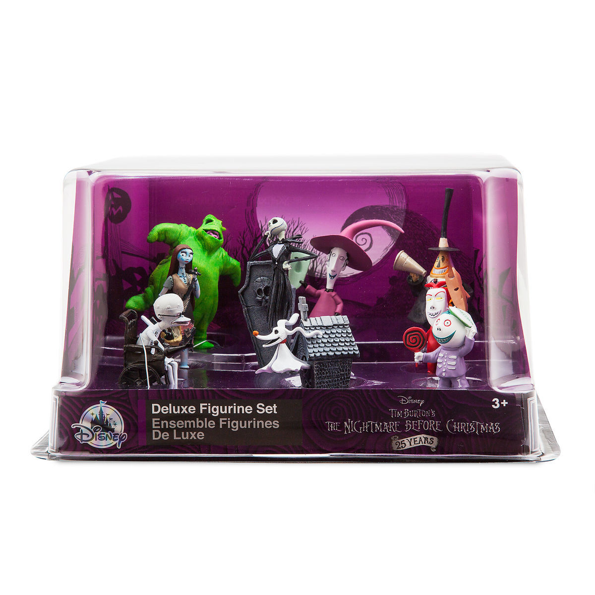 Disney The Nightmare Before Christmas Deluxe Figure Play Set Cake Topper New