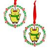 Universal Studios Hello Kitty Pompompurin Spinner Ornament New with Tags