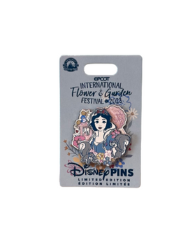Disney EPCOT Flower and Garden Festival 2023 Snow White Limited Pin New w Card