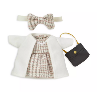 Disney NuiMOs Outfit White Coat with Tweed Dress and Crossbody New with Card