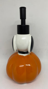 Peanuts Snoopy Halloween Pumpkin Lotion Soap Dispenser Pump New