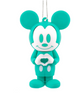 Hallmark Disney Mickey Mouse Heart Ornament Teal New with Tag
