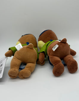 Disney Store Japan Chip 'n Dale Chideya Plush Set New with Tag