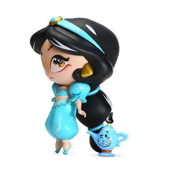 Disney Miss Mindy Jasmine and Genie as Lamp Vinyl Figurine New with Box