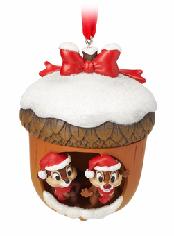 Disney Sketchbook Chip 'n Dale Christmas Ornament New With Tag