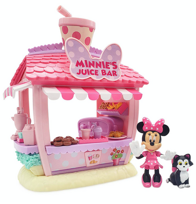 Disney Minnie Mouse and Figaro Smoothie Shop Play Set New with Box