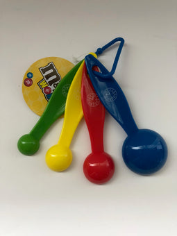 M&M's World Characters Measuring Spoons Set of 4 New with Tags