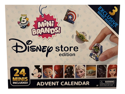 Mini Brands Disney Store Christmas Advent Calendar 24 Minis 3 Exclusive Zuru New