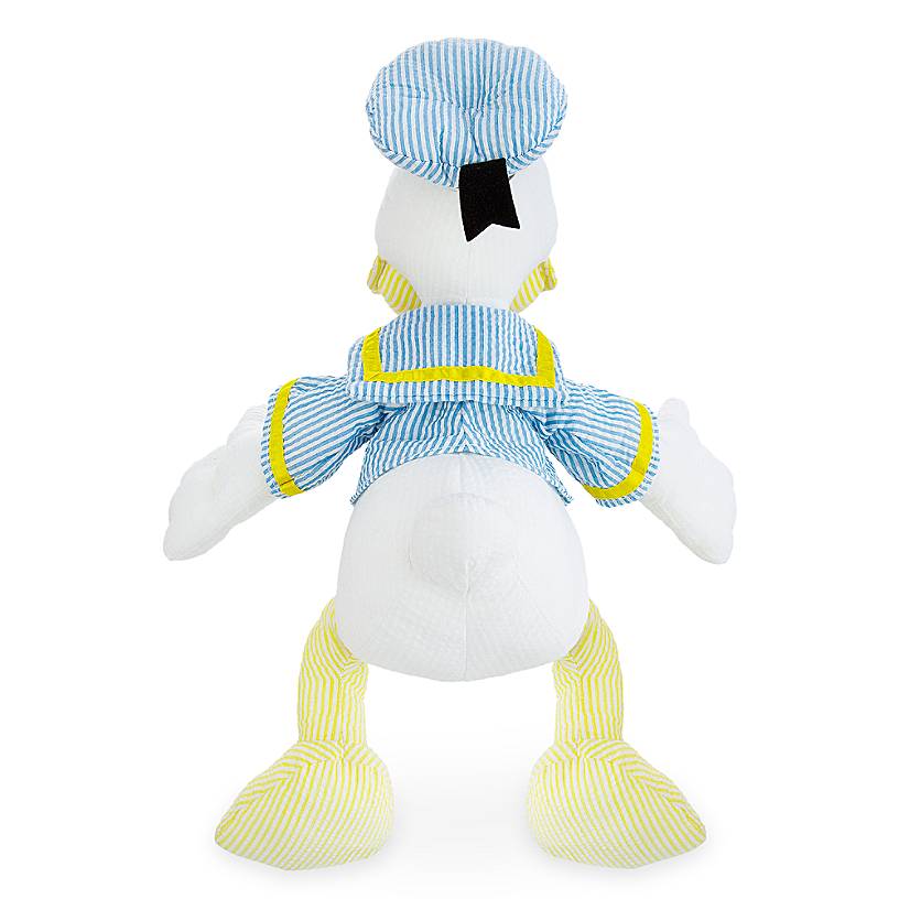 Disney Parks Donald Duck Seersucker 15in Plush New with Tags