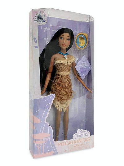 Disney Princess Pocahontas Classic Doll with Pendant New with Box