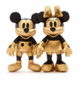 Disney Parks 50th Mickey and Minnie Gold Limited Release Plush Set New with Box