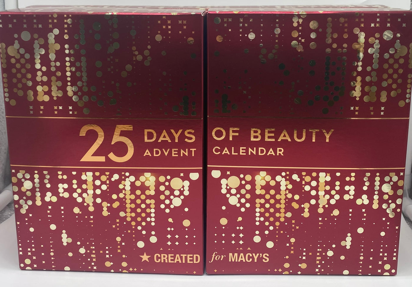 Macy 25 Days of Beauty Advent Calendar 2022 Cosmetics Skincare Fragrance New Box