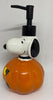 Peanuts Snoopy Halloween Pumpkin Lotion Soap Dispenser Pump New