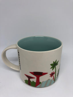 Starbucks You Are Here Collection Singapore Red Version Coffee Mug New with Box