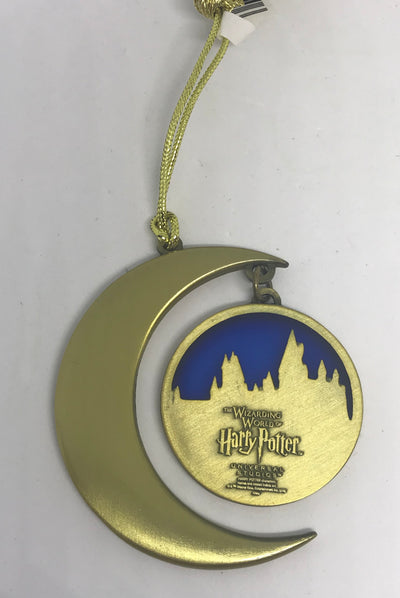 Universal Studios Harry Potter Christmas Ornament Castle Moon New