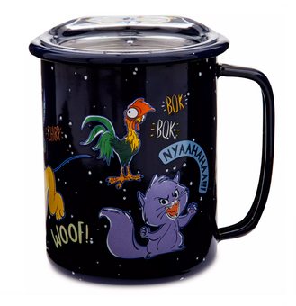 Disney Critters Chaos Collection Pascal Hei Hei Meeko Pluto Steel Travel Mug New