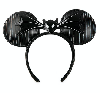 Disney Parks Halloween The Nightmare Before Christmas Minnie Ear Headband New