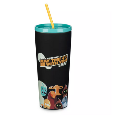 Disney Star Wars May the 4th Be With You Take Me to the CantinaTumbler Straw New