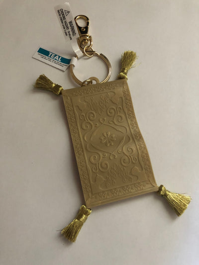 Disney Parks Aladdin Magical Carpet Keychain New with Tags