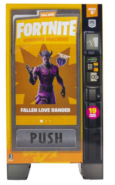 Fortnite Vending Machine Featuring Fallen Love Ranger Action Figure New With Tag