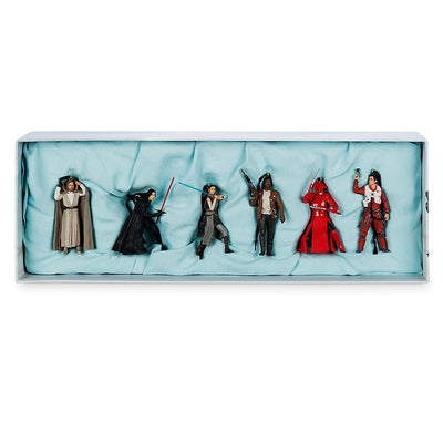 Disney Store The Last Jedi Limited Christmas Ornament Set New with Box