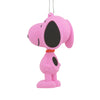 Hallmark Peanuts Snoopy Rainbow Pink Ornament New with Tag