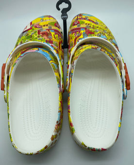 Disney Parks 50th Magic Kingdom Vault Retro Clogs Adults by Crocs M9/W11 New