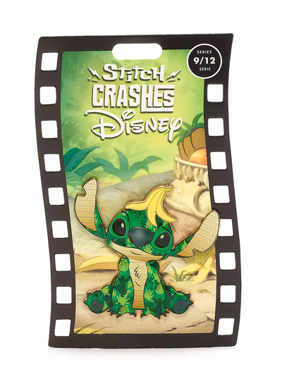 Disney Stitch Crashes The Jungle Book Pin Limited New with Card