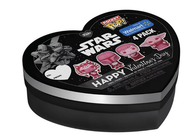Funko Pocket POP: Star Wars Valentine Box 4 Piece Exclusive New With Box