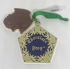 Universal Studios Harry Potter Christmas Ornament Chocolate Frog On Box Lid Metal New