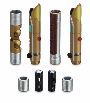 Disney JEDI Temple Guard LIGHTSABER Hilt Set Star Wars Limited Edition New