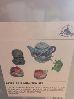 Disney Parks Peter Pan Mini Tea Set New with Box