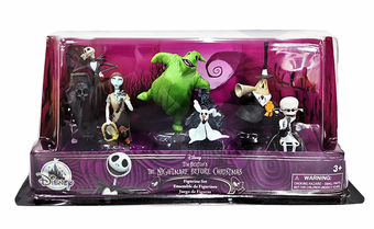 Disney Tim Burton The Nightmare Before Christmas Figurine Play Set Jack New