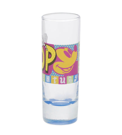 Disney Parks Pop Century Resort Mickey Mini Glass New