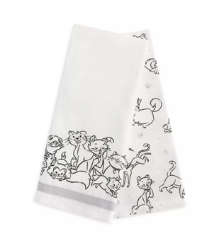 Disney Parks I'm a Cat Person Dish Kitchen Towel Set New with Tag
