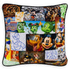 Disney Parks Tribute Mickey Mouse and Friends Pillow New with Tags
