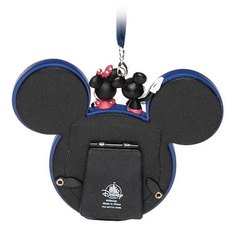 Disney Parks WDW 2020 Mickey and Minnie Photo Frame Ornament New with Tag